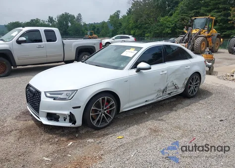 2018 Audi S4 3.0T Premium Plus из США, поврежденный, VIN WAUB4AF46JA002468